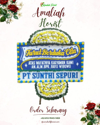 Papan Bunga Duka di Sampang